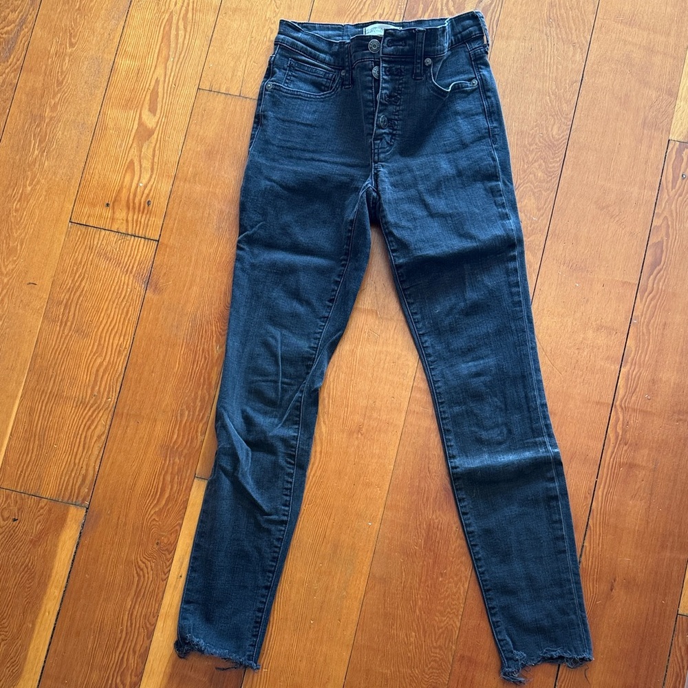 Madewell Women's Black Skinny Jeans